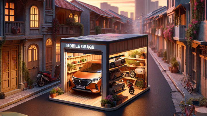Mobil garázs 3x5: Kényelmes és biztonságos parkolási lehetőség otthon és munkahelyen